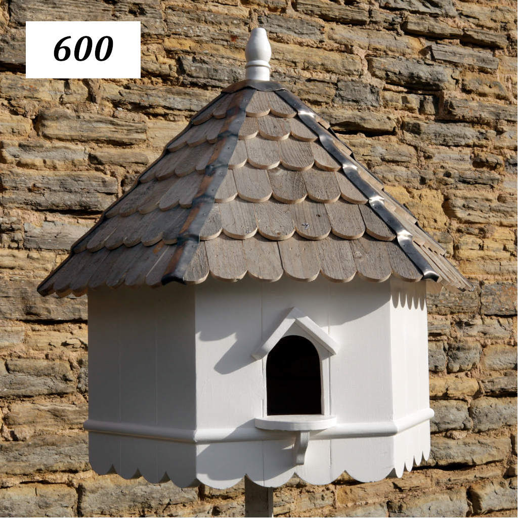 6 Sided Dovecote Shingle Roof 1 Tier
