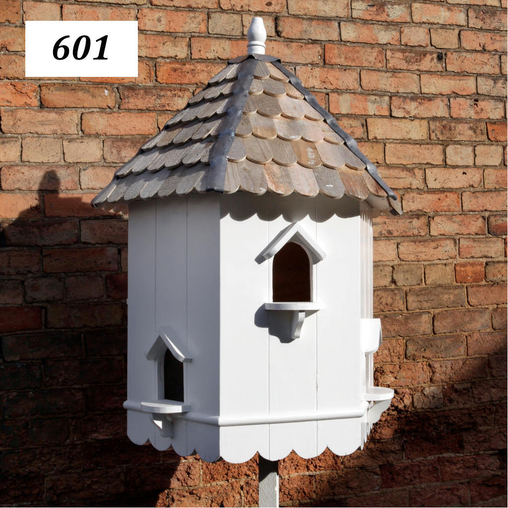 6 Sided Dovecote Shingle Roof 2 Tier