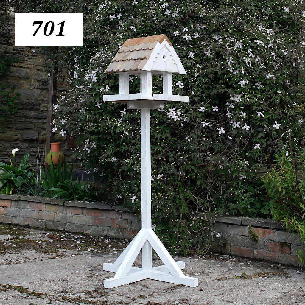 Free Standing Bird Table 2 Sided Roof